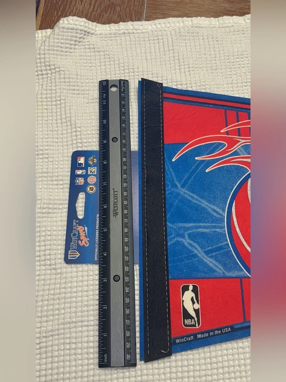 Detroit Pistons Full Size WinCraft NBA Pennant NWT